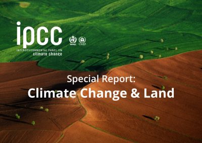 IPCC, Climate Change & Land