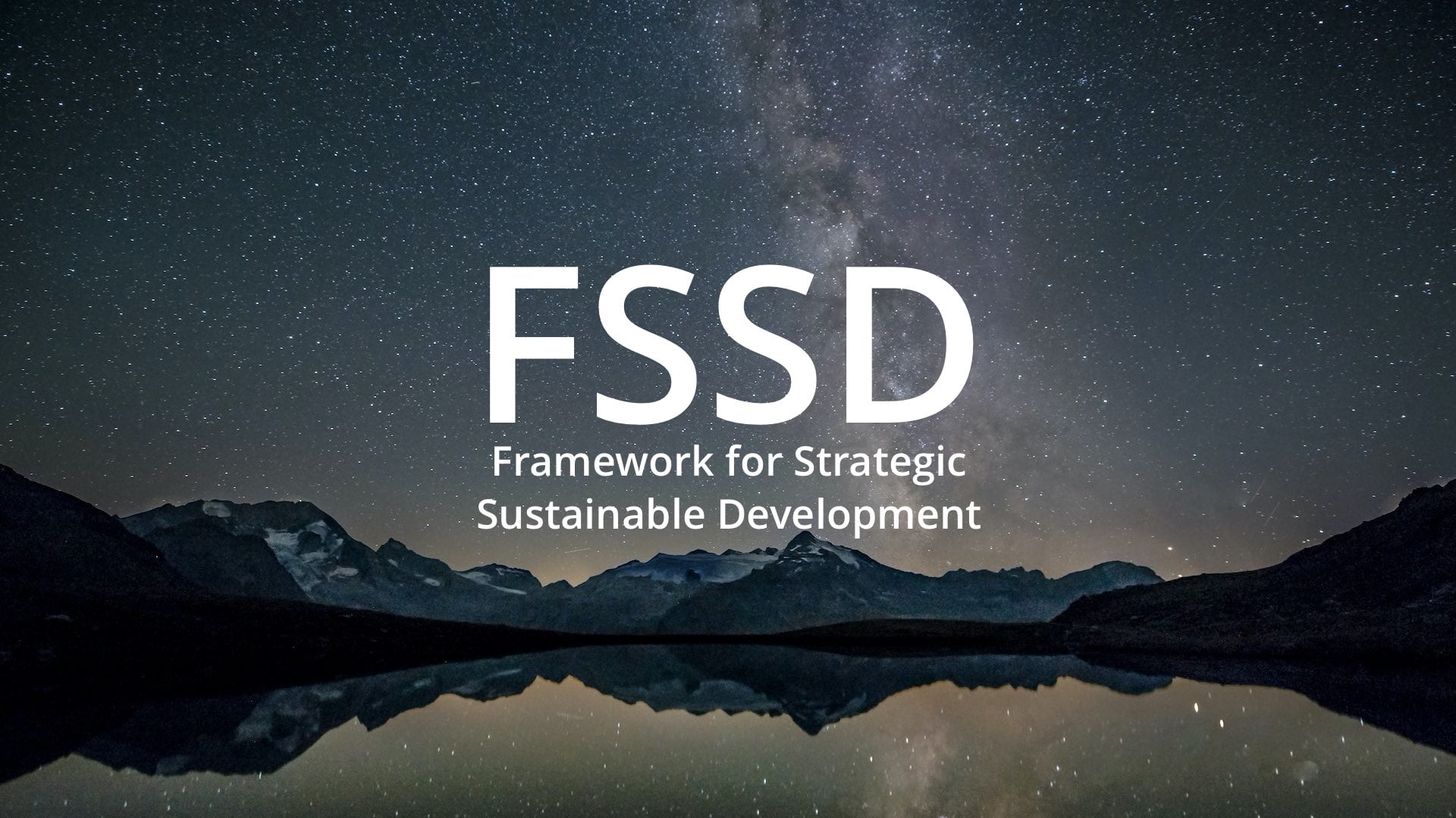 thefuture, Hållbarhet - Ett välmående samhälle och en välmående planet-FSSD