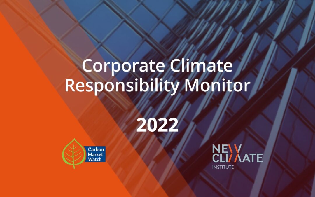 Corporate Climate Responsibility Monitor