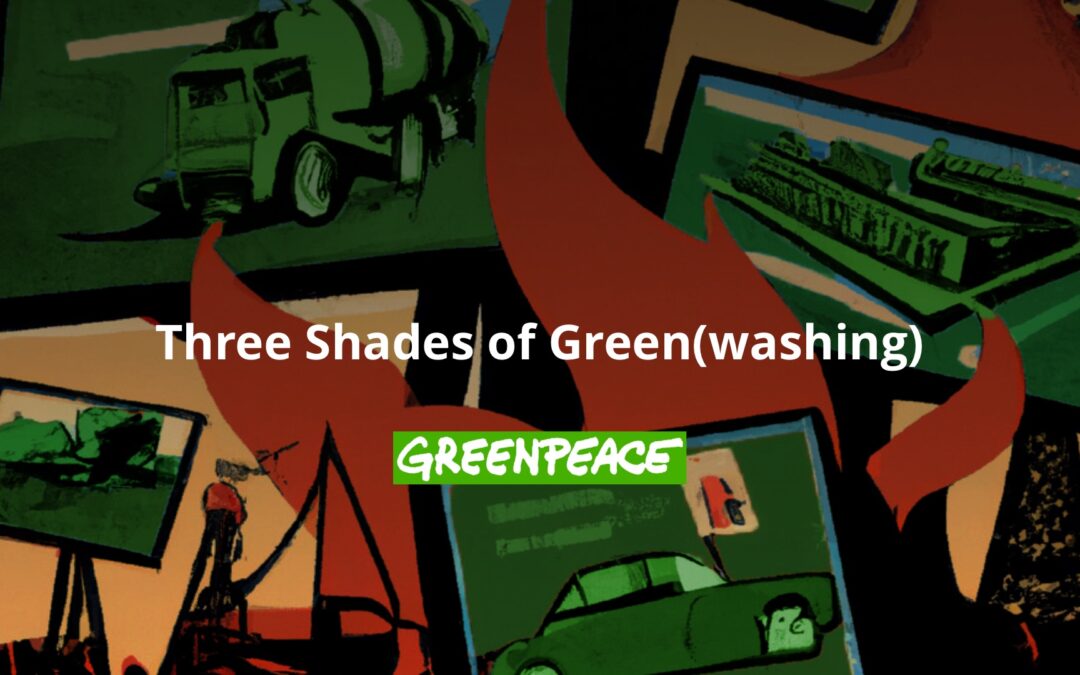 Three shades of Green(washing)