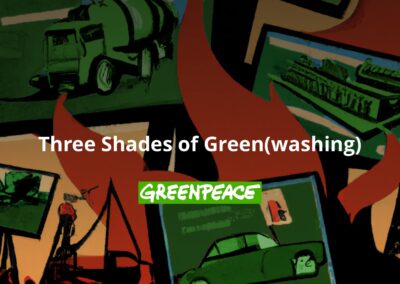 Three shades of Green(washing)